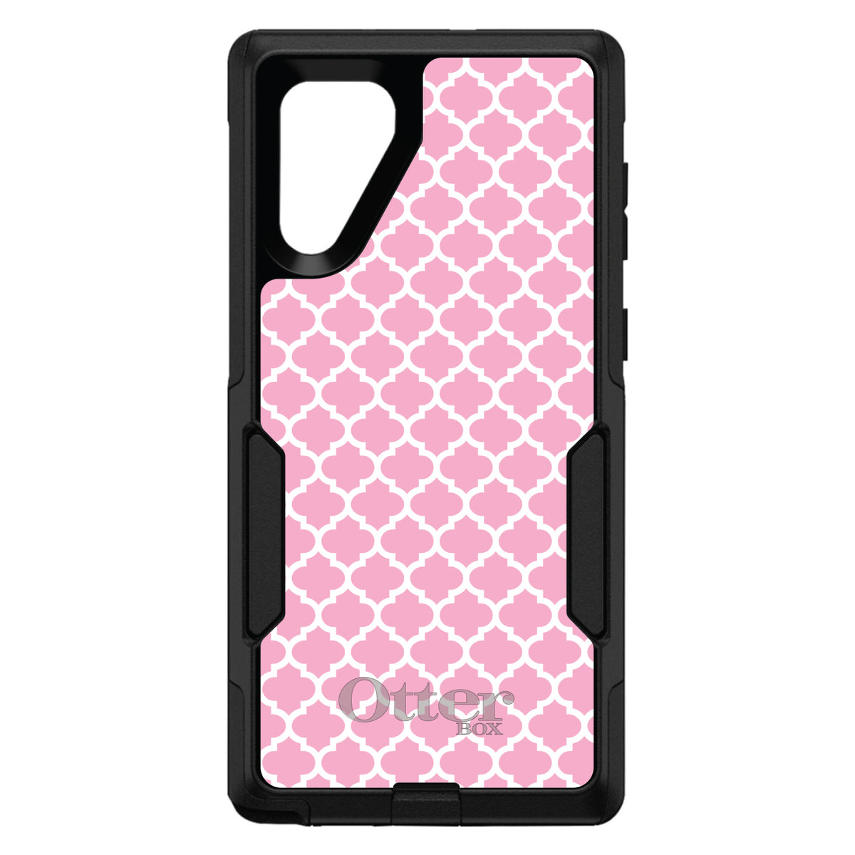 Pink White Moroccan Lattice OtterBox Commuter Case for iPhone & Galaxy, view 13