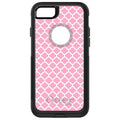Pink White Moroccan Lattice OtterBox Commuter Case for iPhone & Galaxy