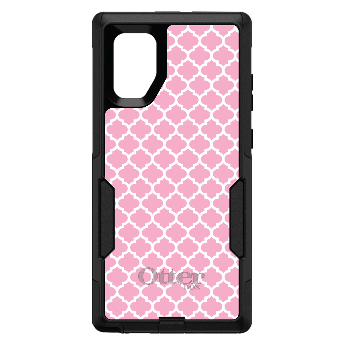 Pink White Moroccan Lattice OtterBox Commuter Case for iPhone & Galaxy, view 14