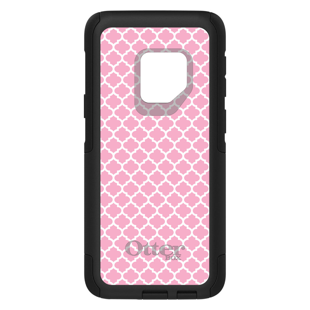 Pink White Moroccan Lattice OtterBox Commuter Case for iPhone & Galaxy, view 9