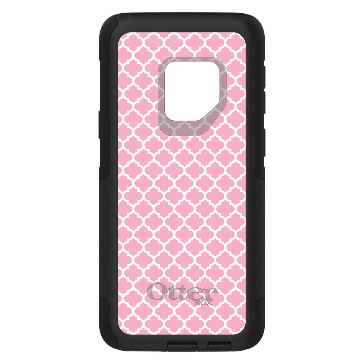 Pink White Moroccan Lattice OtterBox Commuter Case for iPhone & Galaxy, view 9