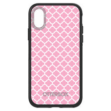 Pink White Moroccan Lattice OtterBox Symmetry Case for iPhone & Galaxy
