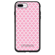 Pink White Moroccan Lattice OtterBox Symmetry Case for iPhone & Galaxy