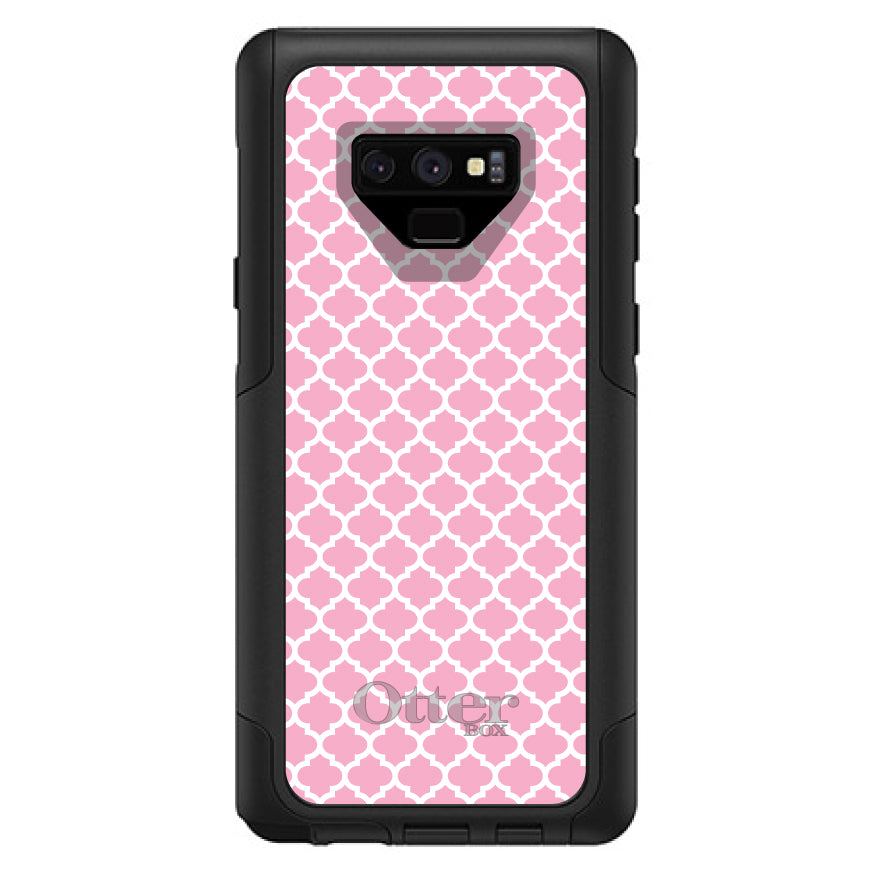 Pink White Moroccan Lattice OtterBox Commuter Case for iPhone & Galaxy, view 15