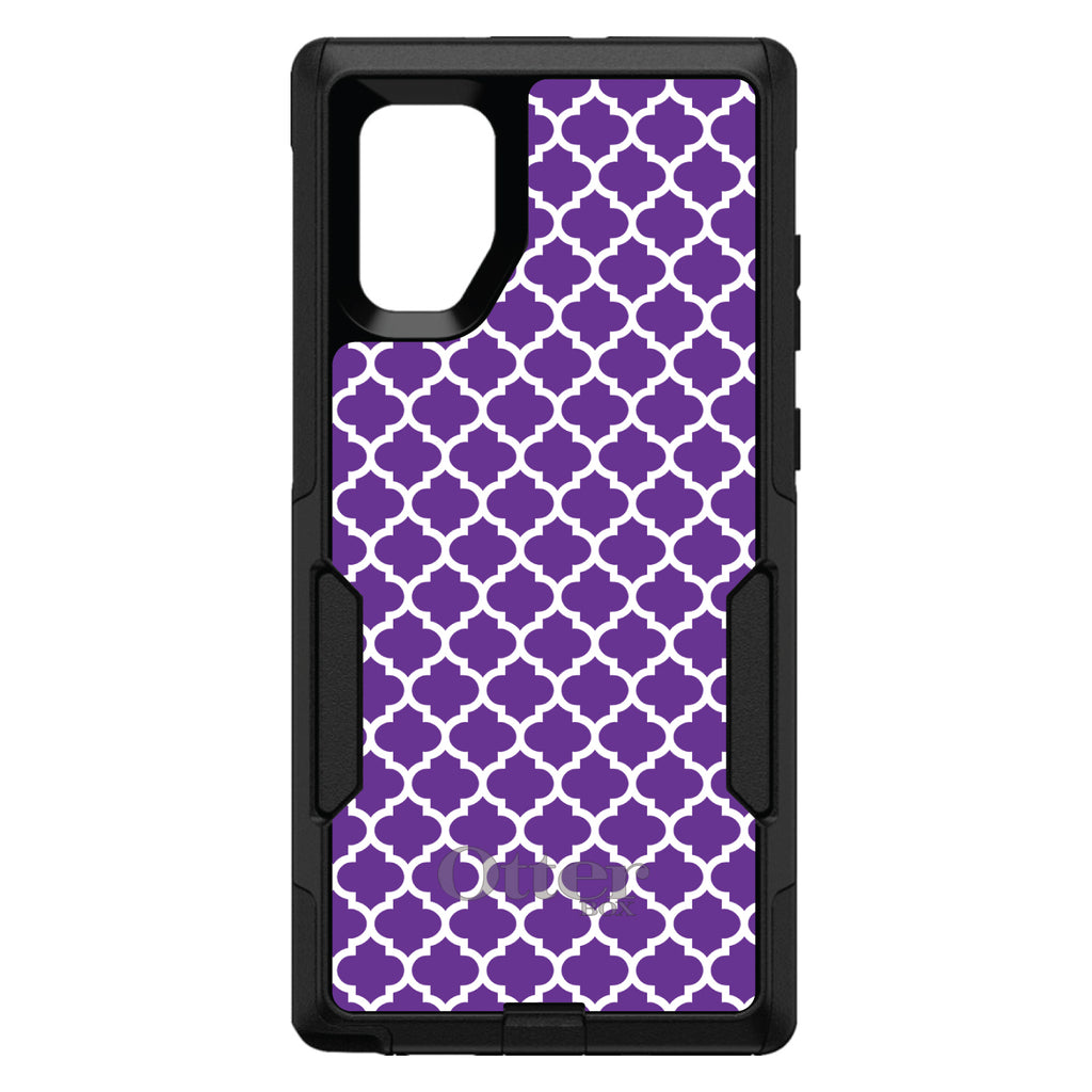 Purple White Moroccan Lattice OtterBox Commuter Case for iPhone & Galaxy, view 14