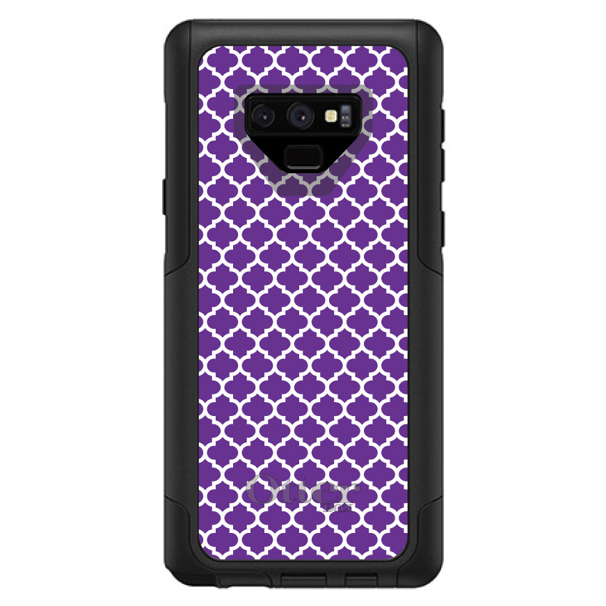 Purple White Moroccan Lattice OtterBox Commuter Case for iPhone & Galaxy, view 15