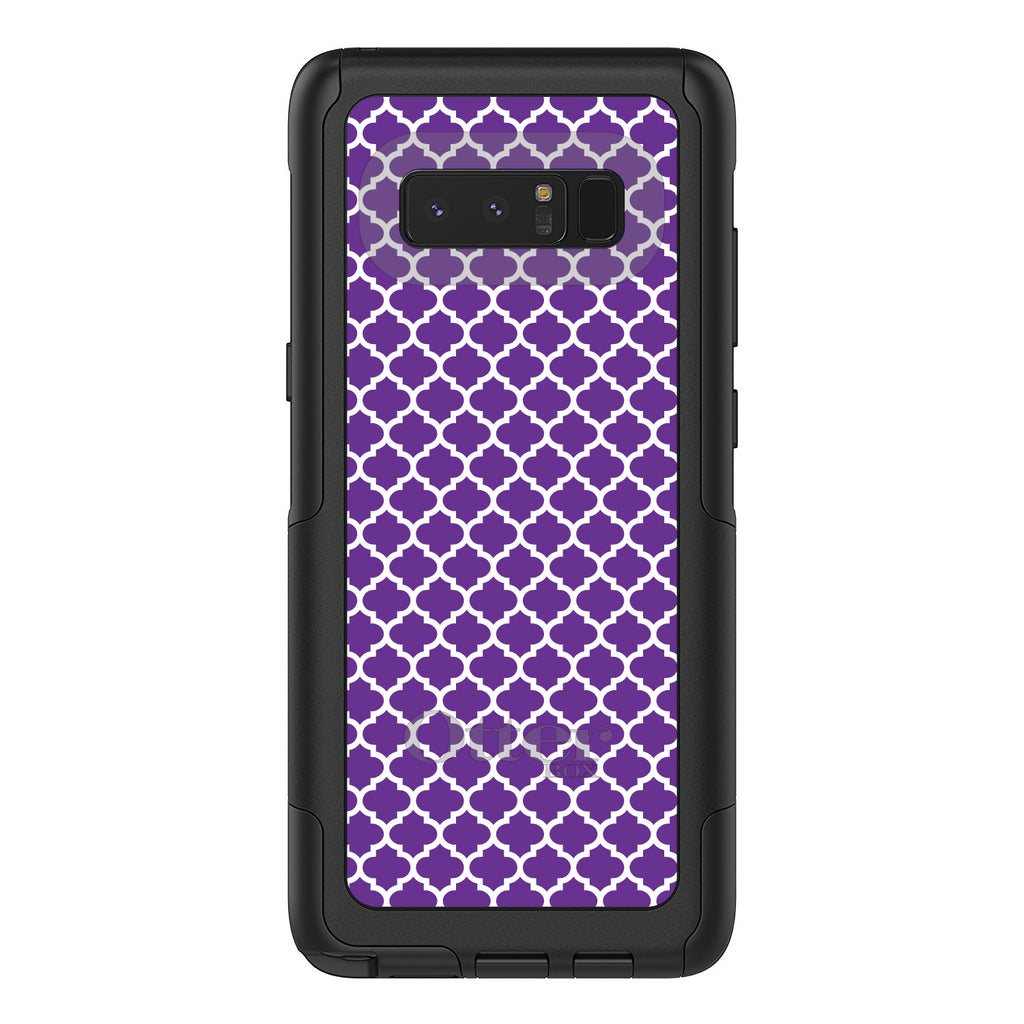 Purple White Moroccan Lattice OtterBox Commuter Case for iPhone & Galaxy, view 16