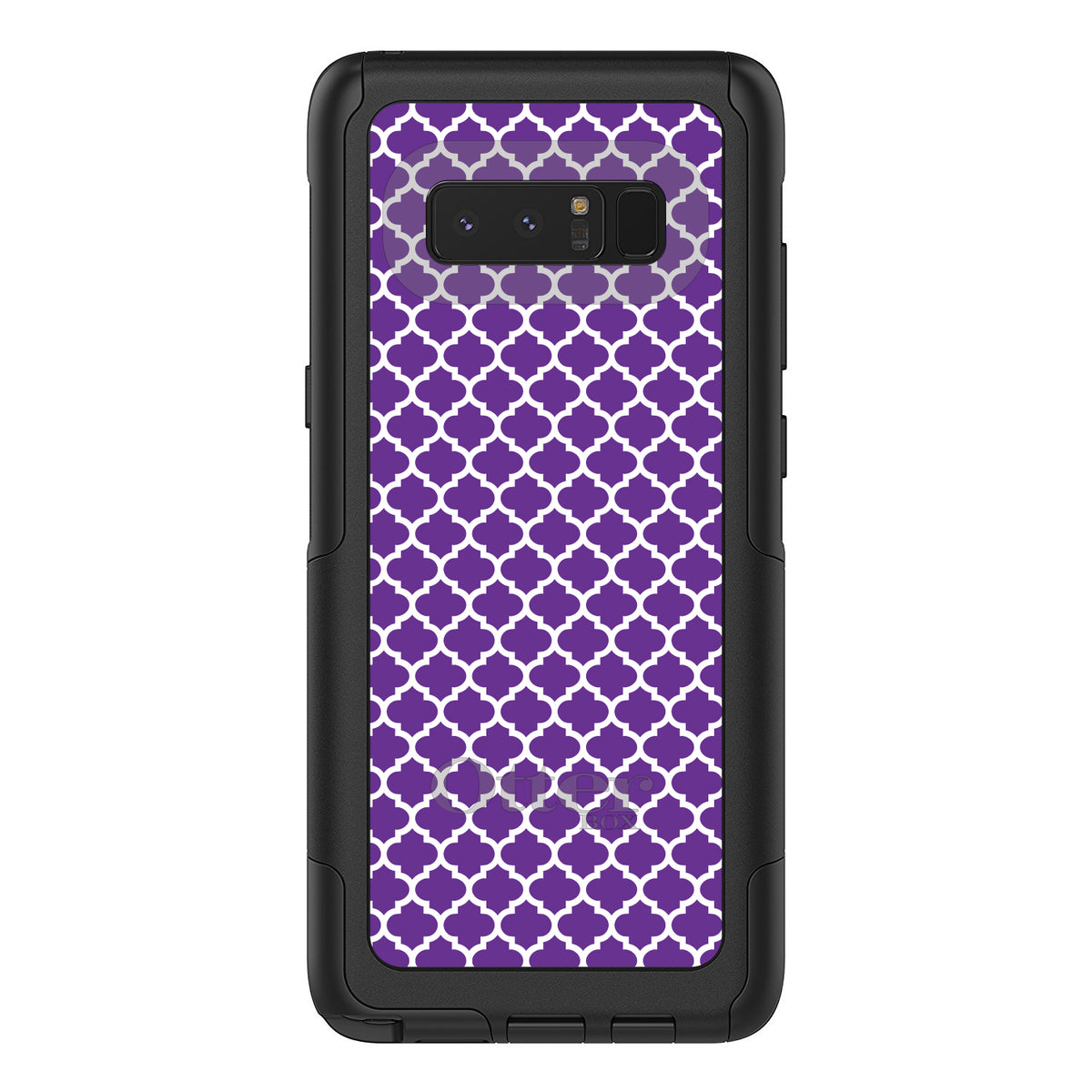 Purple White Moroccan Lattice OtterBox Commuter Case for iPhone & Galaxy, view 16