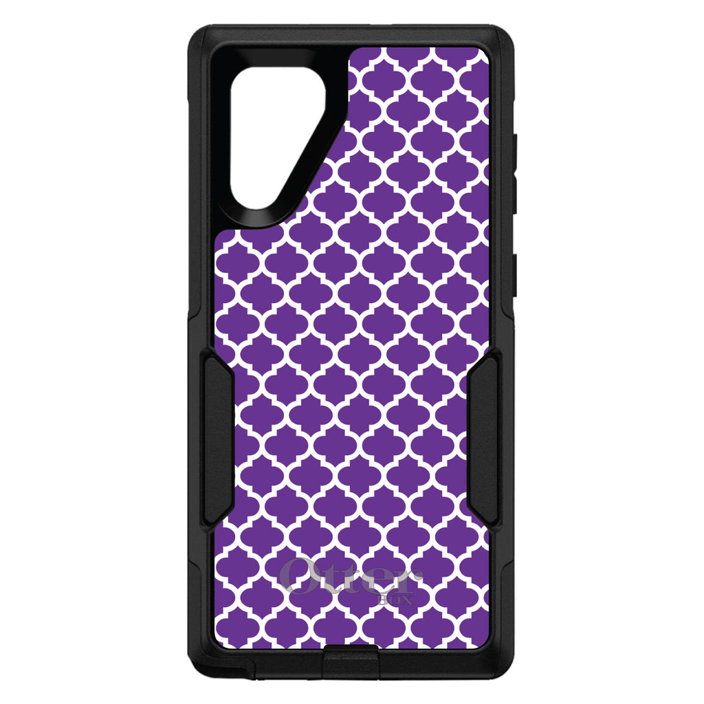 Purple White Moroccan Lattice OtterBox Commuter Case for iPhone & Galaxy, view 13