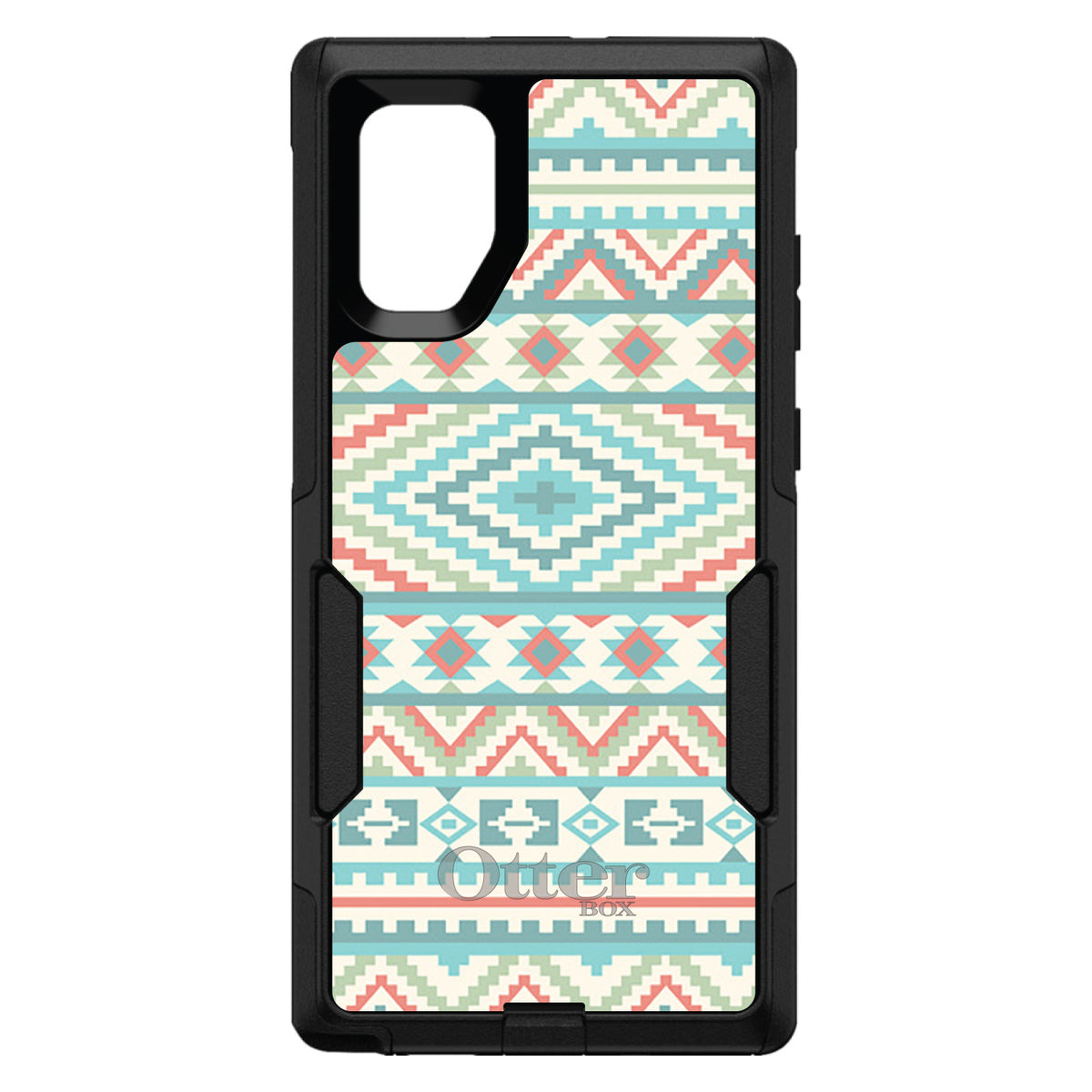 Blue Orange White Tribal Print OtterBox Commuter Case for iPhone & Galaxy, view 14
