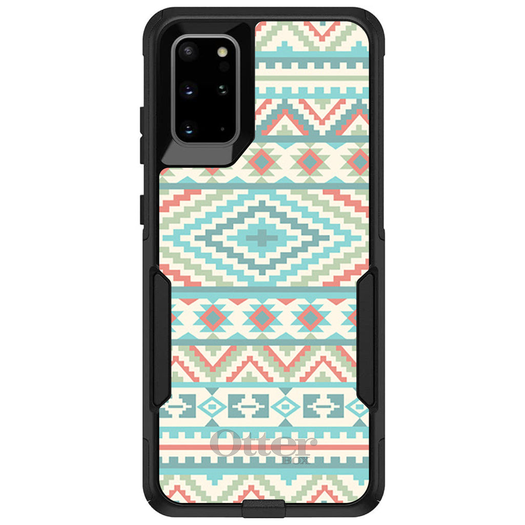 Blue Orange White Tribal Print OtterBox Commuter Case for iPhone & Galaxy, view 6