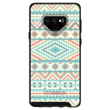 DistinctInk™ OtterBox Symmetry Series Case for Apple iPhone / Samsung Galaxy / Google Pixel - Blue Orange White Tribal Print