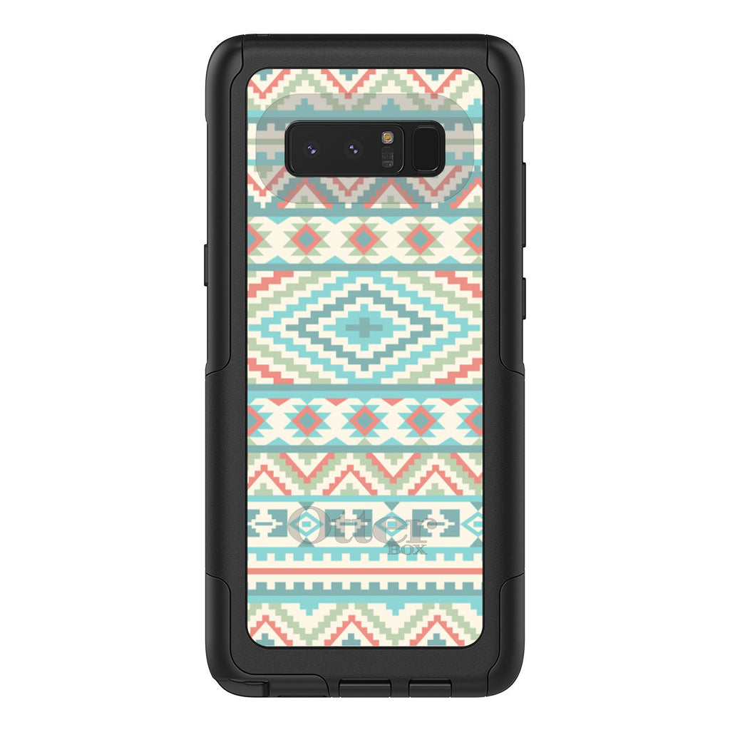 Blue Orange White Tribal Print OtterBox Commuter Case for iPhone & Galaxy, view 16