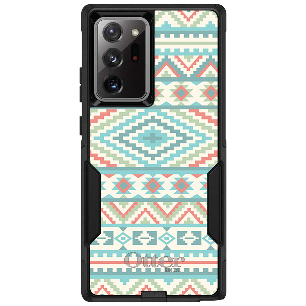 Blue Orange White Tribal Print OtterBox Commuter Case for iPhone & Galaxy, view 12