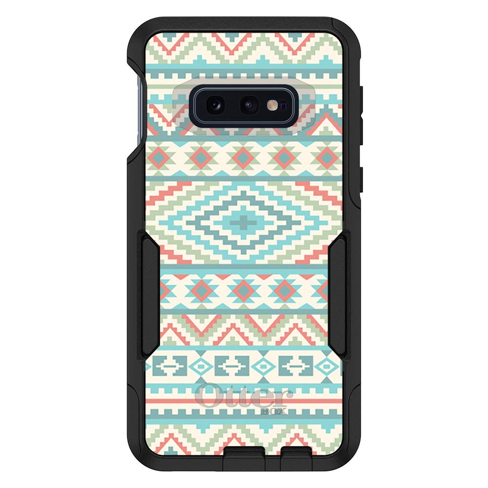 Blue Orange White Tribal Print OtterBox Commuter Case for iPhone & Galaxy, view 8