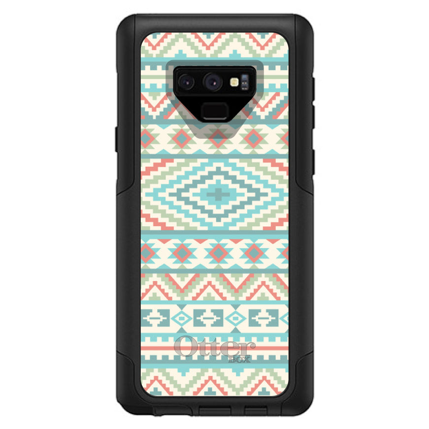Blue Orange White Tribal Print OtterBox Commuter Case for iPhone & Galaxy, view 15