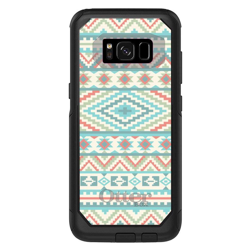 Blue Orange White Tribal Print OtterBox Commuter Case for iPhone & Galaxy, view 10