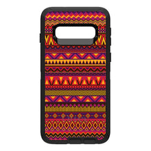 DistinctInk™ OtterBox Defender Series Case for Apple iPhone / Samsung Galaxy / Google Pixel - Purple Red Yellow Tribal Print