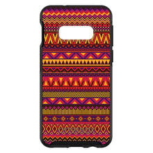 Purple Red Yellow Tribal Print OtterBox Symmetry Case for iPhone & Galaxy