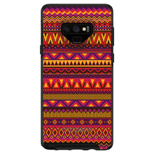 Purple Red Yellow Tribal Print OtterBox Symmetry Case for iPhone & Galaxy