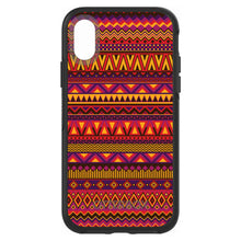 Purple Red Yellow Tribal Print OtterBox Symmetry Case for iPhone & Galaxy
