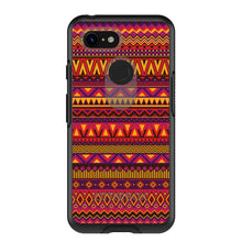 Purple Red Yellow Tribal Print OtterBox Symmetry Case for iPhone & Galaxy