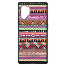 DistinctInk™ OtterBox Symmetry Series Case for Apple iPhone / Samsung Galaxy / Google Pixel - Pink Blue Orange Tribal Print