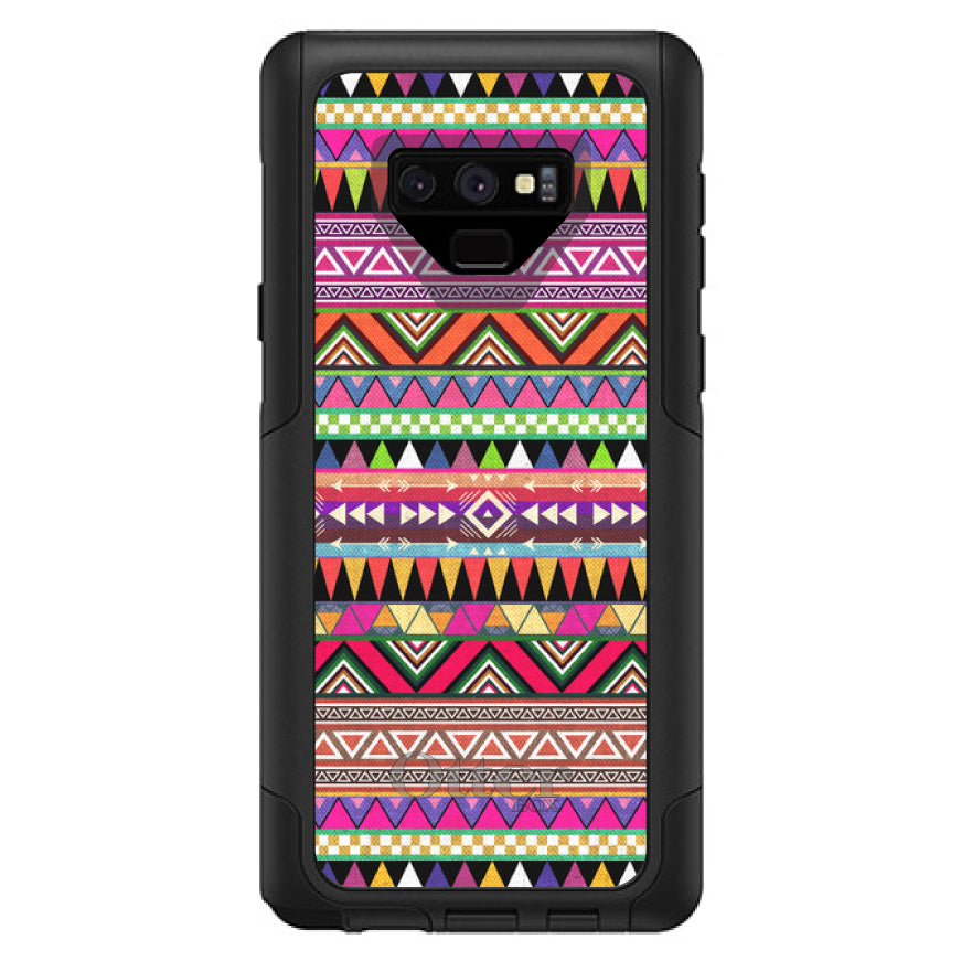 Pink Blue Orange Tribal Print OtterBox Commuter Case for iPhone & Galaxy, view 15