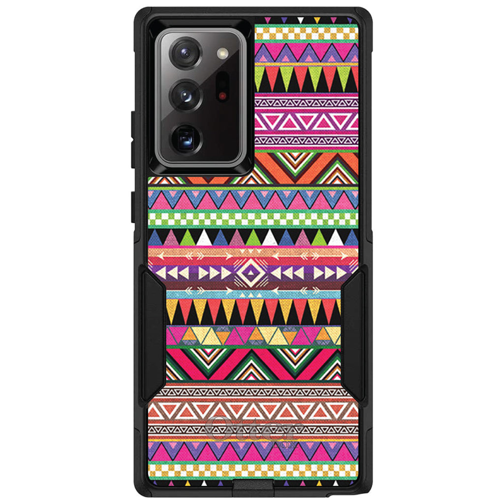 Pink Blue Orange Tribal Print OtterBox Commuter Case for iPhone & Galaxy, view 12