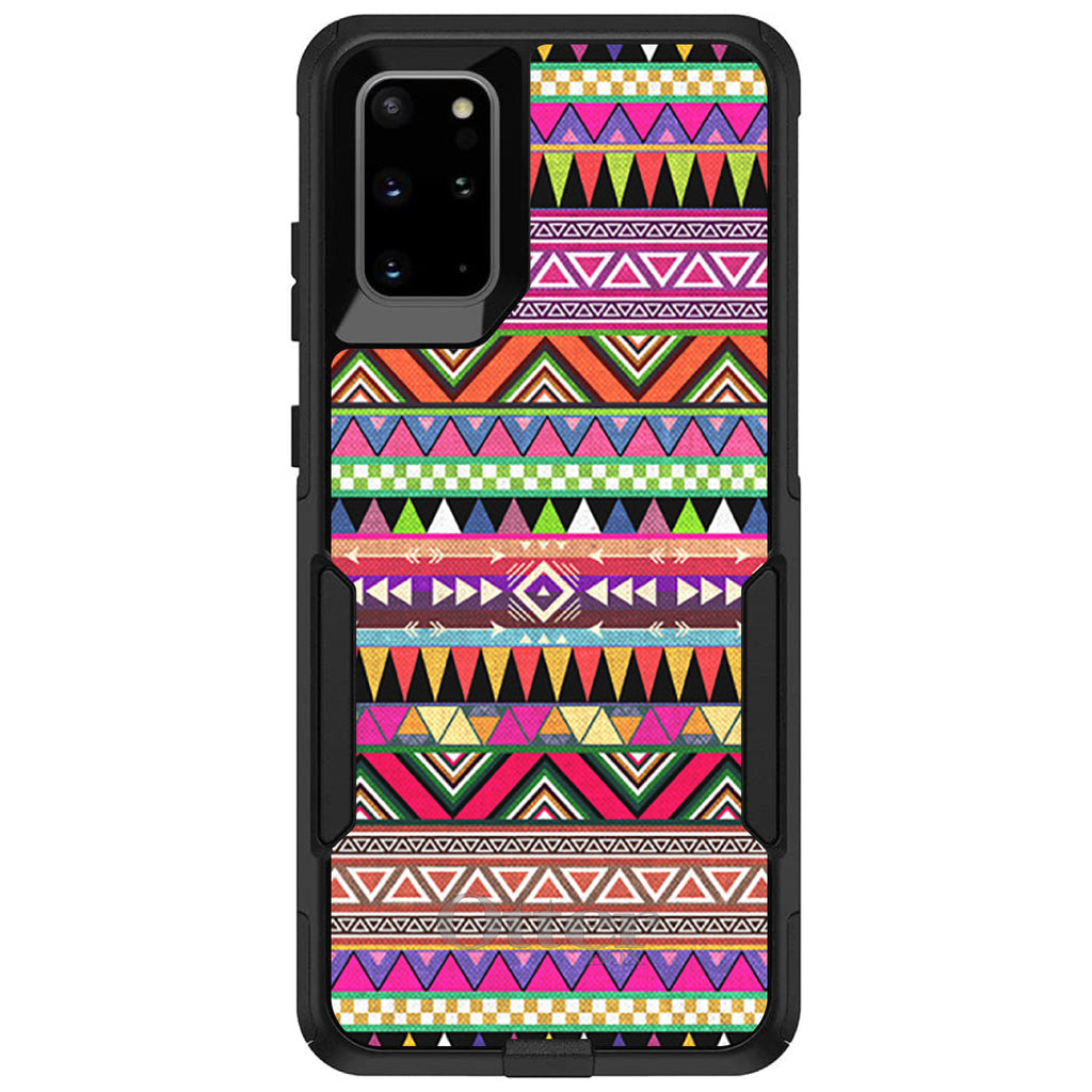 Pink Blue Orange Tribal Print OtterBox Commuter Case for iPhone & Galaxy, view 6