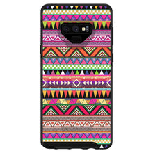 DistinctInk™ OtterBox Symmetry Series Case for Apple iPhone / Samsung Galaxy / Google Pixel - Pink Blue Orange Tribal Print