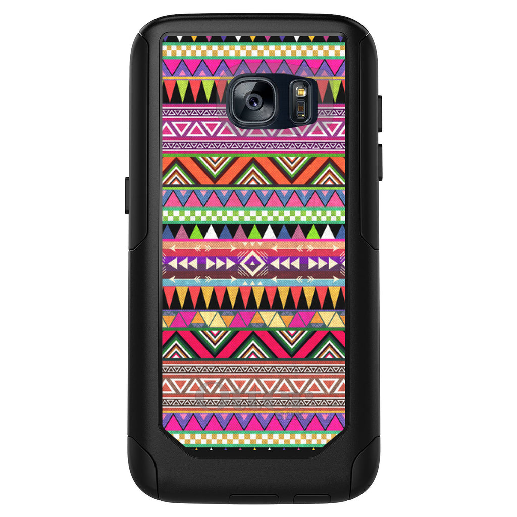 Pink Blue Orange Tribal Print OtterBox Commuter Case for iPhone & Galaxy, view 11