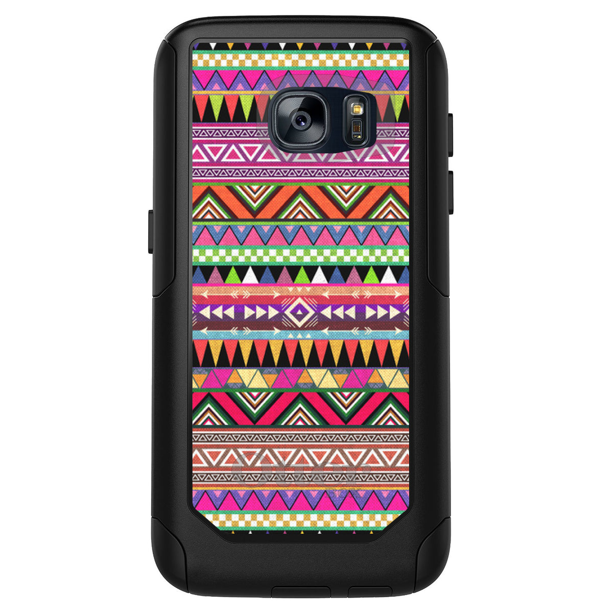 Pink Blue Orange Tribal Print OtterBox Commuter Case for iPhone & Galaxy, view 11