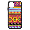Blue Orange Purple Tribal Print OtterBox Symmetry Case for iPhone & Galaxy