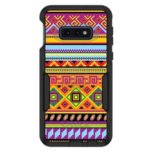 DistinctInk™ OtterBox Commuter Series Case for Apple iPhone or Samsung Galaxy - Blue Orange Purple Tribal Print