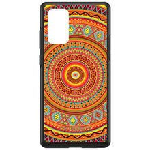 DistinctInk™ OtterBox Symmetry Series Case for Apple iPhone / Samsung Galaxy / Google Pixel - Orange Teal Yellow Tribal Print