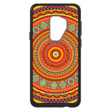 DistinctInk™ OtterBox Symmetry Series Case for Apple iPhone / Samsung Galaxy / Google Pixel - Orange Teal Yellow Tribal Print