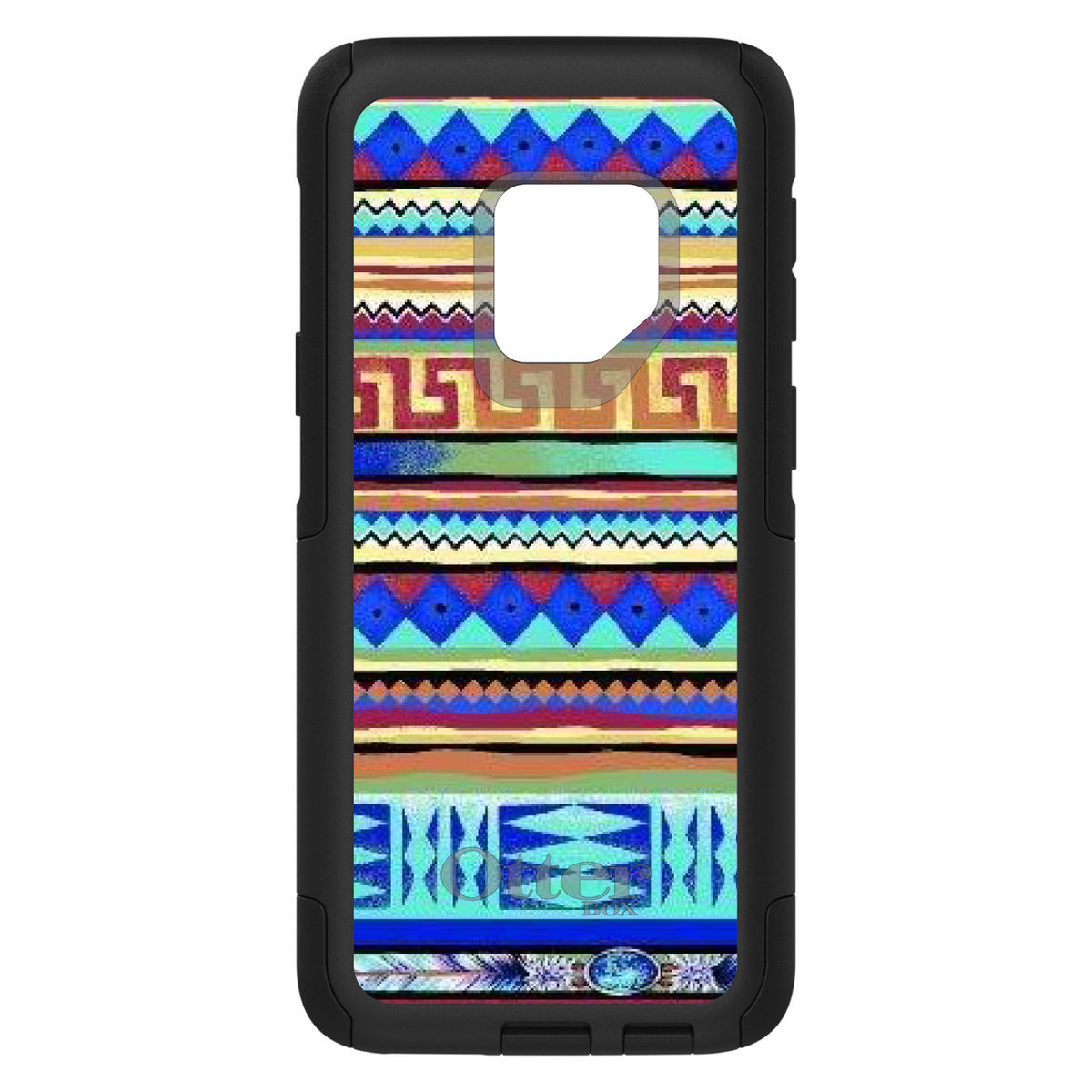 Blue Red Yellow Tribal Print OtterBox Commuter Case for iPhone & Galaxy, view 9