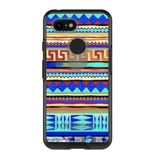 Blue Red Yellow Tribal Print OtterBox Symmetry Case for iPhone & Galaxy