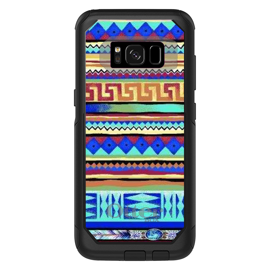 Blue Red Yellow Tribal Print OtterBox Commuter Case for iPhone & Galaxy, view 10