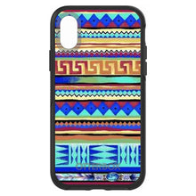 Blue Red Yellow Tribal Print OtterBox Symmetry Case for iPhone & Galaxy
