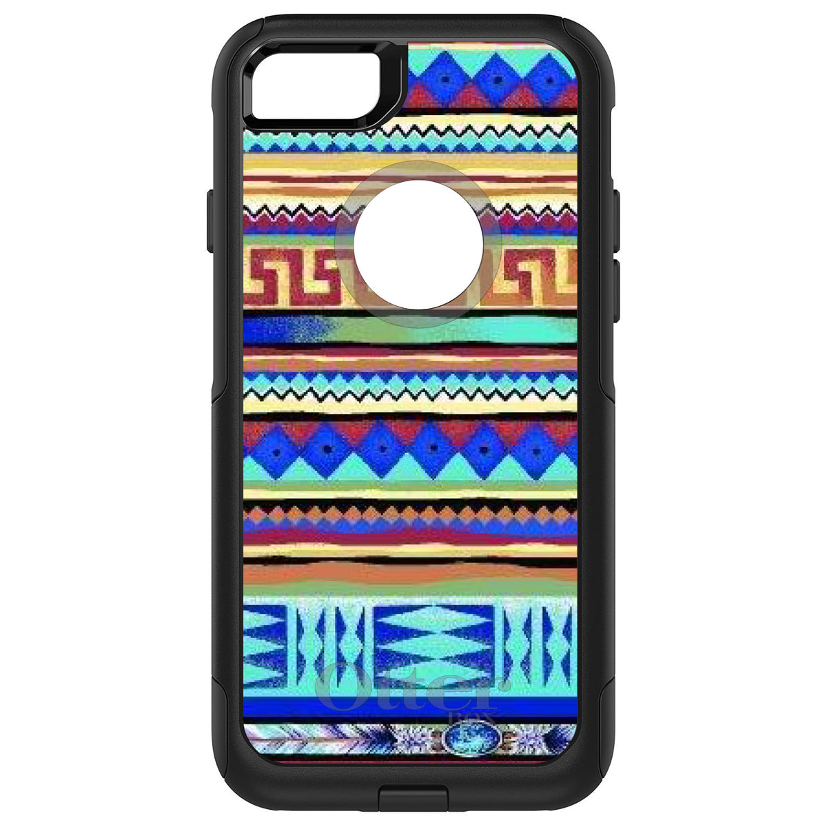 Blue Red Yellow Tribal Print OtterBox Commuter Case for iPhone & Galaxy