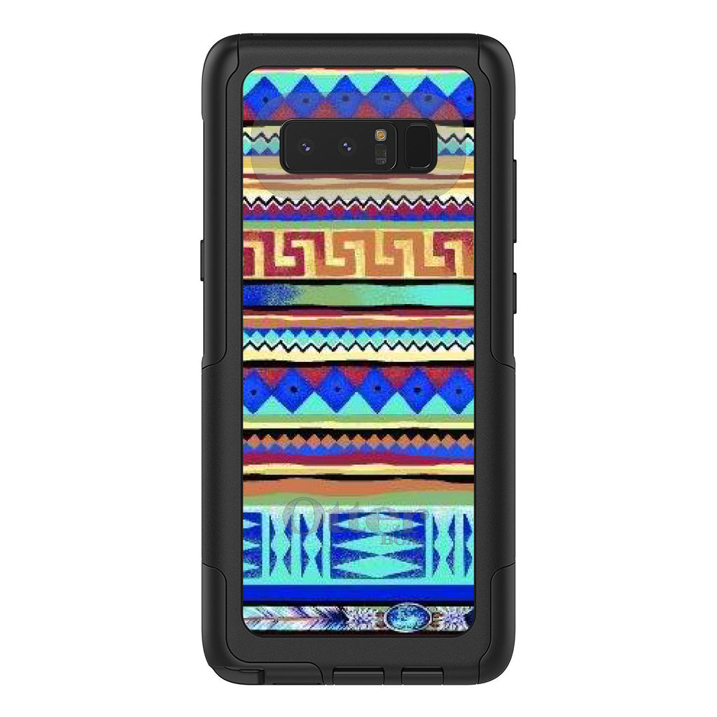 Blue Red Yellow Tribal Print OtterBox Commuter Case for iPhone & Galaxy, view 16