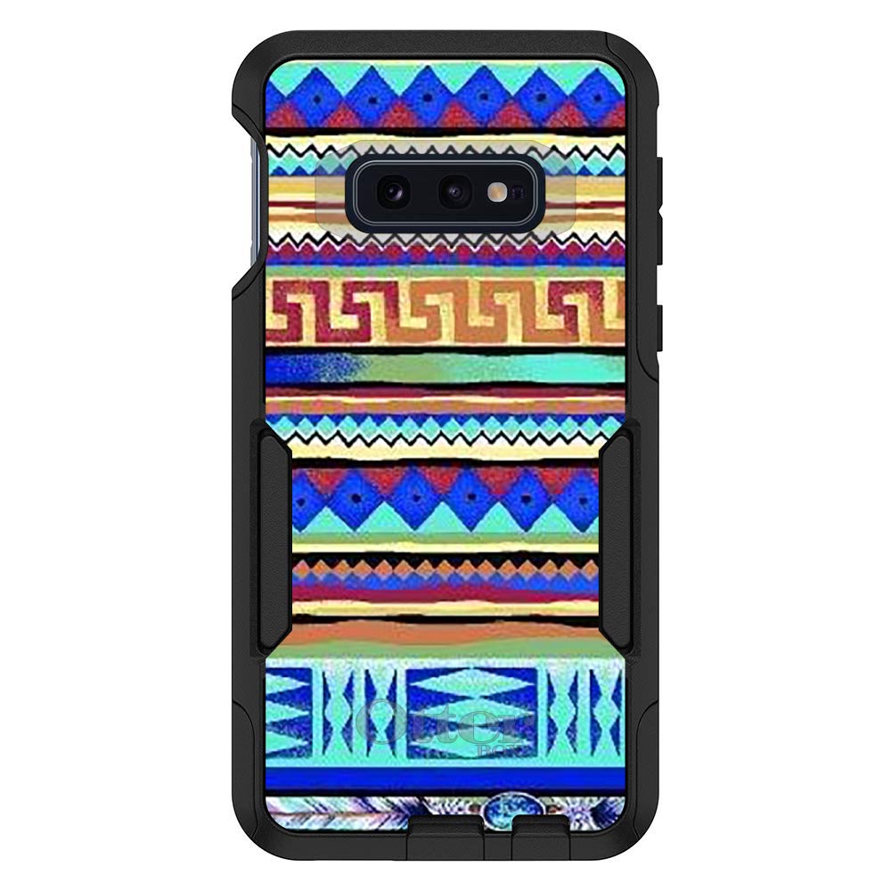 Blue Red Yellow Tribal Print OtterBox Commuter Case for iPhone & Galaxy, view 8