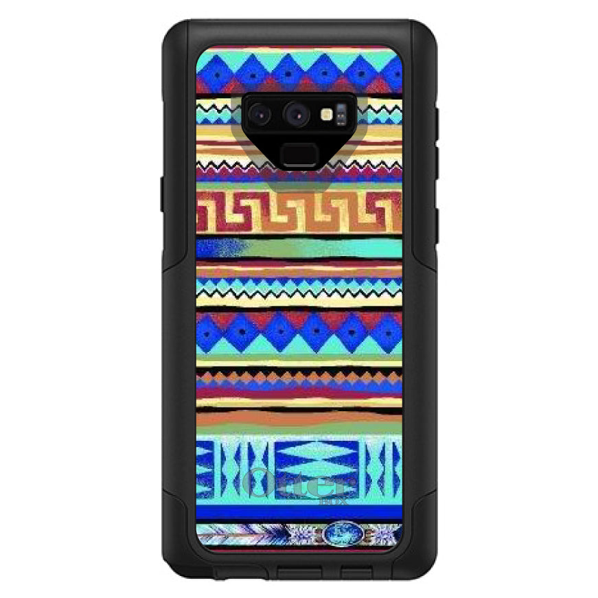 Blue Red Yellow Tribal Print OtterBox Commuter Case for iPhone & Galaxy, view 15