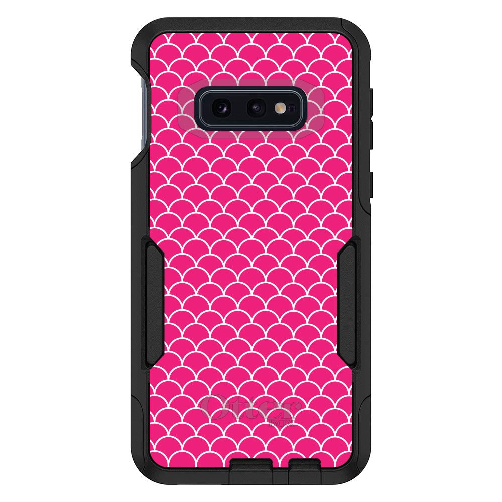 Hot Pink White Scalloped Pattern OtterBox Commuter Case for iPhone & Galaxy, view 8