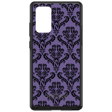 DistinctInk™ OtterBox Symmetry Series Case for Apple iPhone / Samsung Galaxy / Google Pixel - Purple Black Damask Floral
