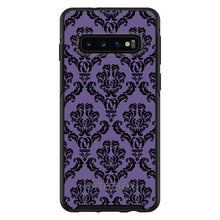 DistinctInk™ OtterBox Symmetry Series Case for Apple iPhone / Samsung Galaxy / Google Pixel - Purple Black Damask Floral