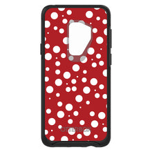 DistinctInk™ OtterBox Symmetry Series Case for Apple iPhone / Samsung Galaxy / Google Pixel - Red White Bubbles Polka Dots