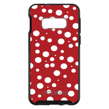 DistinctInk™ OtterBox Symmetry Series Case for Apple iPhone / Samsung Galaxy / Google Pixel - Red White Bubbles Polka Dots